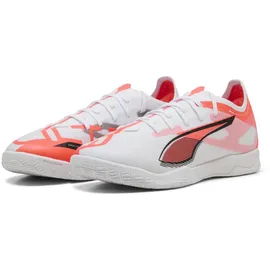 Puma Ultra 5 Match IT Herren Puma White-Puma Black-Glowing Red 47