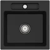 Villeroy & Boch Siluet 50 S flat chromite + Handbetätigung