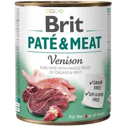 BRIT PATE & MEAT VENISON 800g