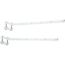 Sauvic Verstellbare Wäscheleine Für Geländer - White - One Size
