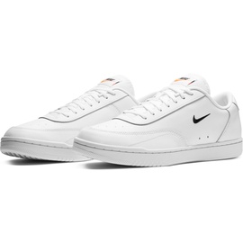 Nike Herren Sneaker Court Vintage white/black-total orange 45.5