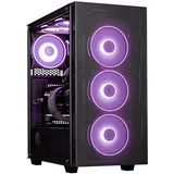 One Gaming Gaming PC Next Level II - Ryzen 5 5600X - RX 9060 - 480 GB NVMe - 16GB RAM - Schwarz