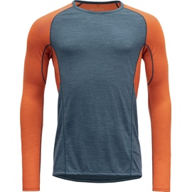 Devold of Norway Devold Running Merino 130 Shirt MAN Pond L