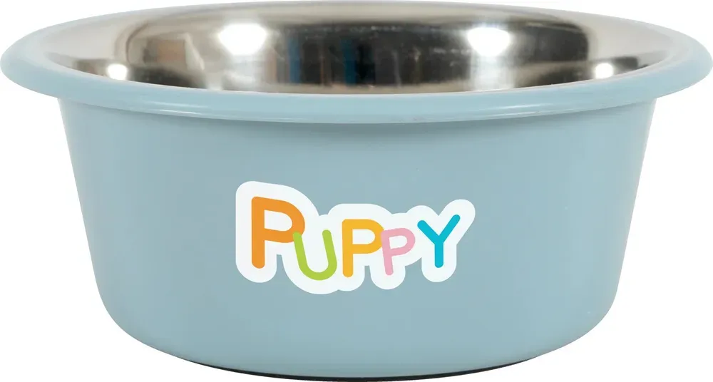 Zolux Rutschfester Hundenapf PUPPY 16,5 cm 850 ml, blau