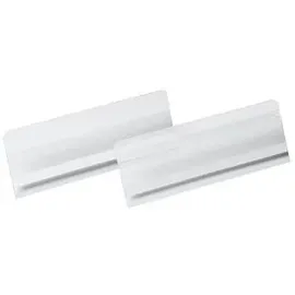 Durable Etikettentasche 1/2 A5 quer transparent 10 St.