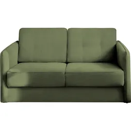 INOSIGN Schlafsofa »Milano« zwei einzeln ausziehbare Liegefunktionen grün