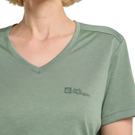 Jack Wolfskin Damen Crosstrail Women T-Shirt, eucalyptus