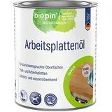 Biopin Naturfarben Arbeitsplattenhartöl farblos 0,5 l