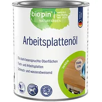 Biopin Naturfarben Arbeitsplattenhartöl farblos 0,5 l