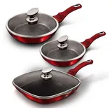 Berlinger Haus Pfannen-Set 3-tlg. 24 cm + 24 cm + 24 cm