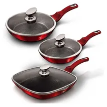 Berlinger Haus Pfannen-Set 3-tlg. 24 cm + 24 cm + 24 cm