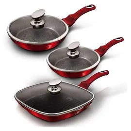 Berlinger Haus Pfannen-Set 3-tlg. 24 cm + 24 cm + 24 cm