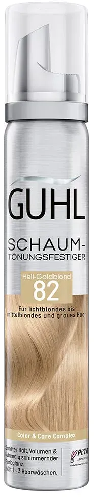 Preisvergleich Produktbild Guhl Schaum-Tönungsfestiger 82Hell-Goldblond 100 ml