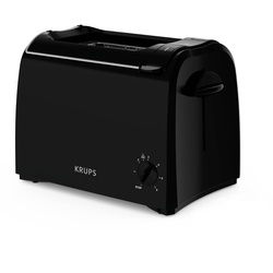 Krups Toaster ProAroma Edelstahl Schwarz