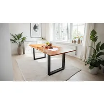'massivart' Esstisch Baumkantentisch 180 x 90 cm /