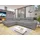 Mirjan24 Ecksofa Cotere Cord, L-Form Eckcouch mit Schlaffunktion und Bettkasten (Farbe: Poso 110, Seite: Links) - Grau