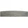 Beckers Betonzaun Betonzaun-Bogenplatte 200 x 45 cm grau