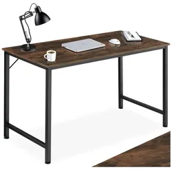 tectake® Schrebitisch, Industrial Style, große Beinfreiheit, Höhe 75,5 cm