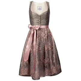Edelnice Midi Dirndl silber 38