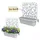 GarPet Balkonkasten 60 x 20 x 20 cm Weiß