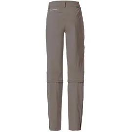 Vaude Farley Stretch Capri T-Zip III Zip-Off-Hose Braun 34