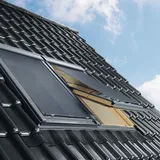 VELUX Hitzeschutzmarkise aussen Uni Schwarz
