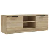 vidaXL TV-Schrank Sonoma-Eiche 102x35x36,5 cm Holzwerkstoff Modell 1