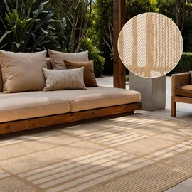 Ted Baker Allington Wendeteppich 200 x 300 cm Beige/Weiß