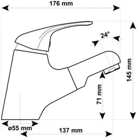 CORNAT Stilo Neo Einhandmischer chrom STIN15