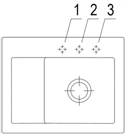 Villeroy & Boch Subway 45 Compact rechts crema + Handbetätigung