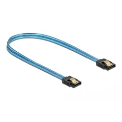 Delock SATA 6 Gb/s Cable UV glow effect - SATA-Kabel