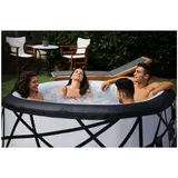 purehaven MSpa PureHaven Whirlpool 185x185x68 cm für 6 Personen selbstreinigend inkl. Filterkatuschen und Abdeckung