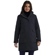 KILLTEC Damen Parka/Mantel wasserdicht mit abzippbarer Kapuze Damen, Funktionsparka, dunkelnavy, 38, 43284-000