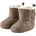 Krabbelschuhe Braun 18