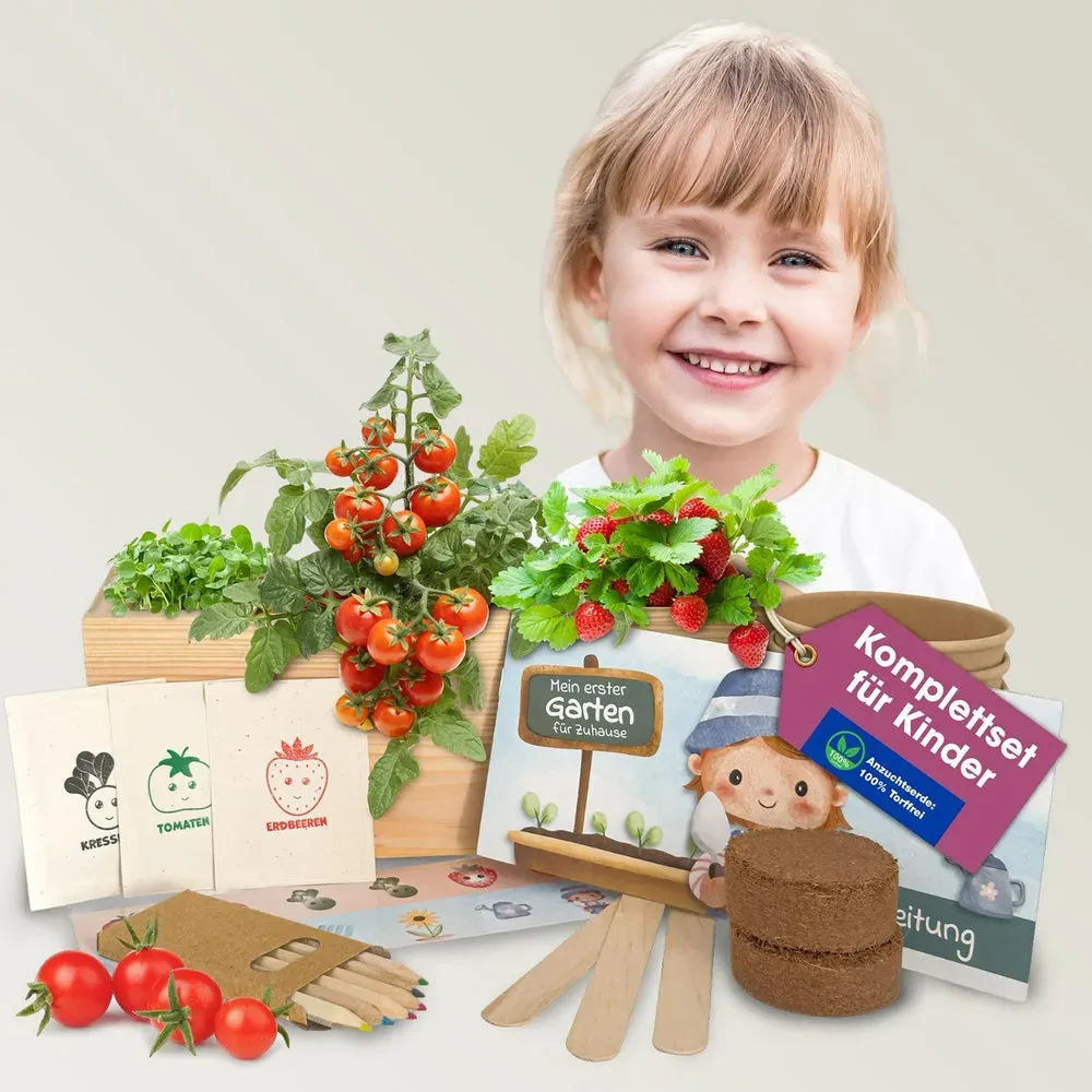 Kinder Anzuchtset für Zuhause