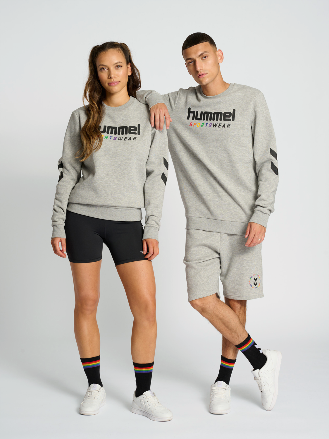 Hmlrainbow Sportswear Sweatshirt - Grau - 2XL