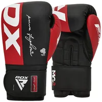 rdx-sports Boxhandschuhe F4, rot, für Kinder & Erwachsene, Trainingshandschuhe aus Kunstleder, mit Klettverschluss, 12oz