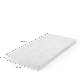 VitaliSpa Pur 340 Topper Matratzenschoner 90 x 200 cm Weiß