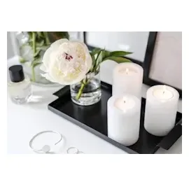 Edzard Dauerkerze Cornelius 6 cm 3 St. weiß