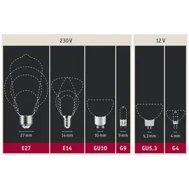 Paulmann LED Reflektor 28758 6,5 W GU5.3 warmweiß 1 St.