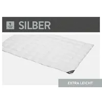 Spessarttraum Daunendecke Silber extra leicht (Größe: 155x200 cm*)