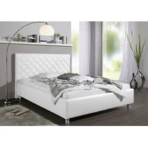 MAINTAL Polsterbett MAINTAL "Bloomington", weiß, B:112cm H:105cm L:210cm, Betten, Polsterbett, Bettseiten zerlegt, ohne Bettkasten