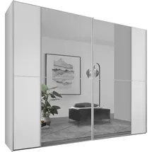 STAUD Schwebetürenschrank Sonett 220 249 x 240 x 68 cm Weiß