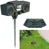 ExBuster Duo-Ultraschall-Solar-Tierschreck 100 m2