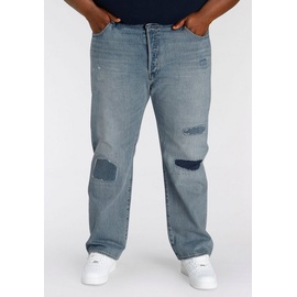 Levis Levi's® Plus Straight-Jeans »501«, blau