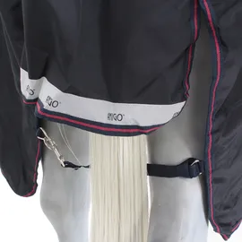 Horseware Amigo Bravo 12 XL Regendecke 0g 125 cm Navy/Rot