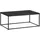 FineBuy Couchtisch Marmor Optik Schwarz MDF 100 x 60 x 40 cm