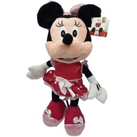 Disney - Mickey Mouse & Friends - Minnie Mouse - Kuscheltier - Rosa Glitzerkleid - Plüsch - 40 cm