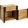 Dobar Hochbeet 60 x 40 x 62 cm Schwarz
