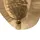 Beliani Wandkerzenhalter PENICHE Metall Gold